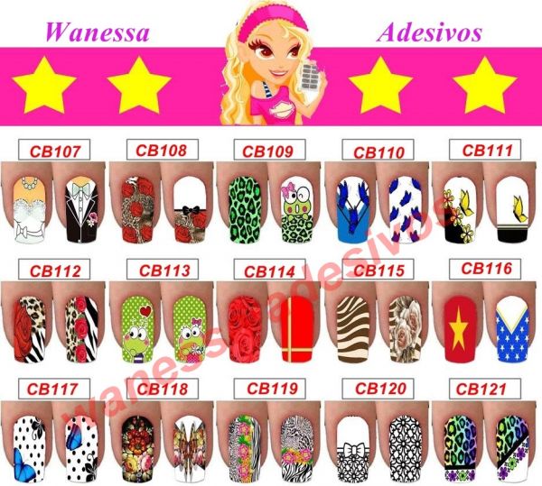 Adesivos da Nessinha