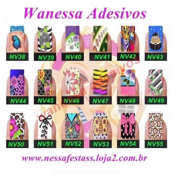 Adesivos da Nessinha