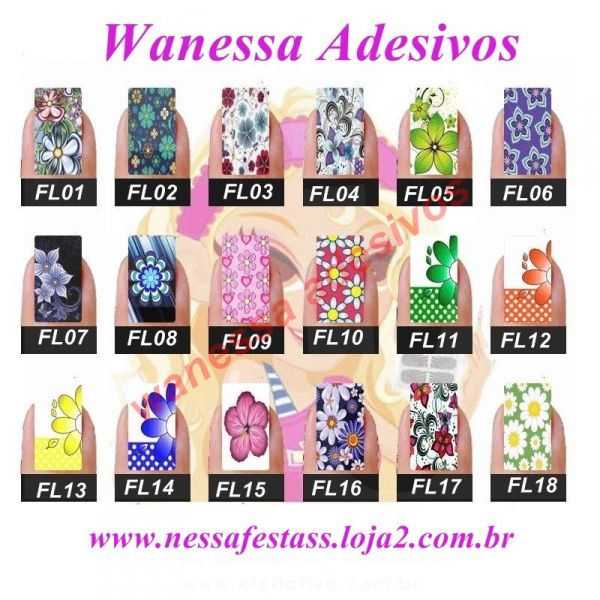 Adesivos da Nessinha