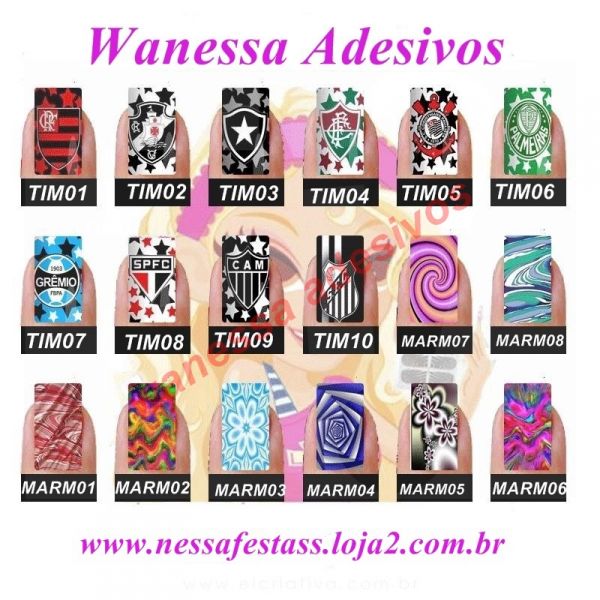 Adesivos da Nessinha