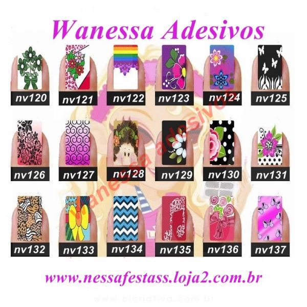Adesivos da Nessinha
