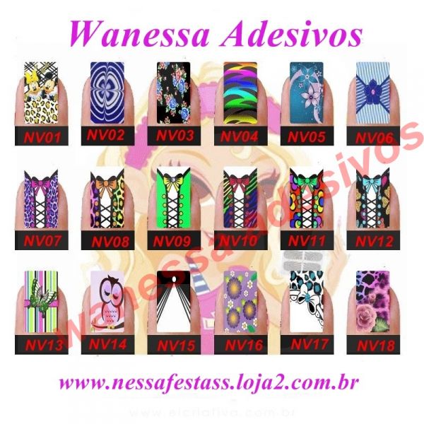 Adesivos da Nessinha