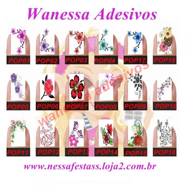 Adesivos da Nessinha