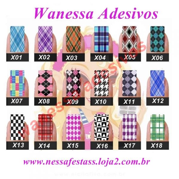 Adesivos da Nessinha