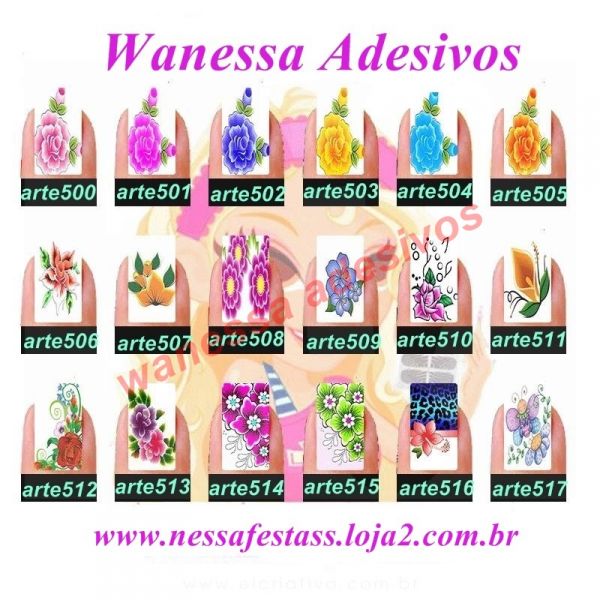 Adesivos da Nessinha