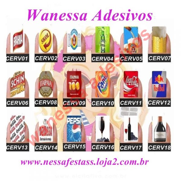 Adesivos da Nessinha
