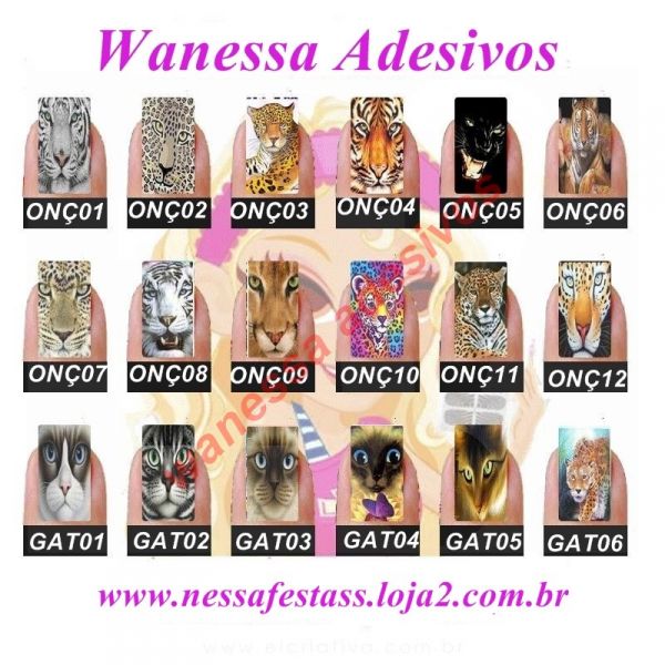 Adesivos da Nessinha