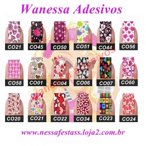 Adesivos da Nessinha