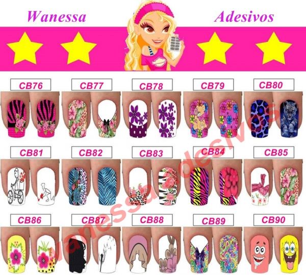 Adesivos da Nessinha