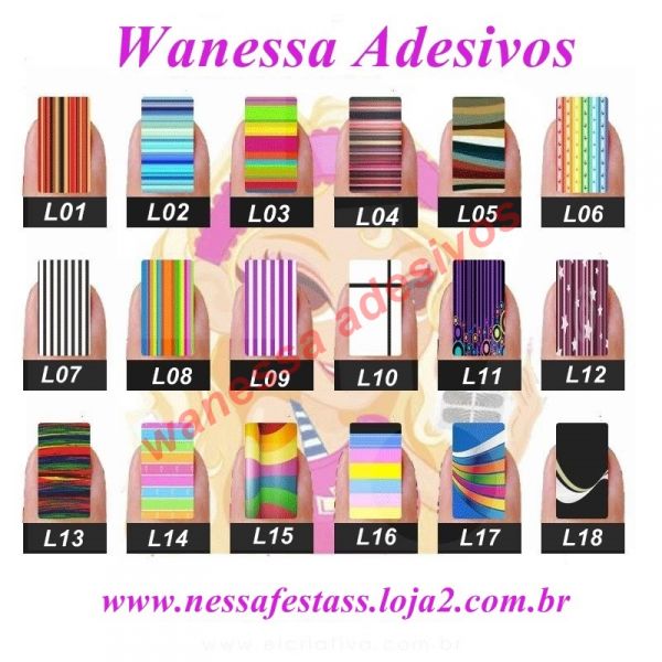Adesivos da Nessinha