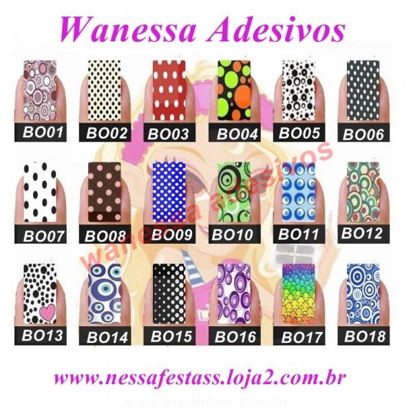 Adesivos da Nessinha