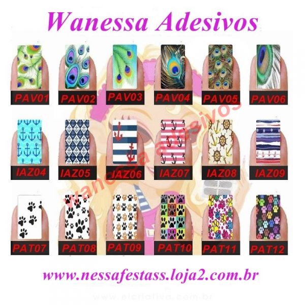 Adesivos da Nessinha
