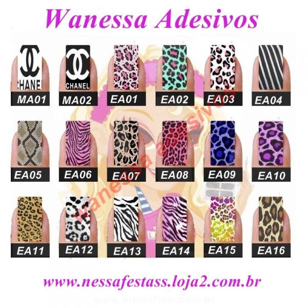 Adesivos da Nessinha