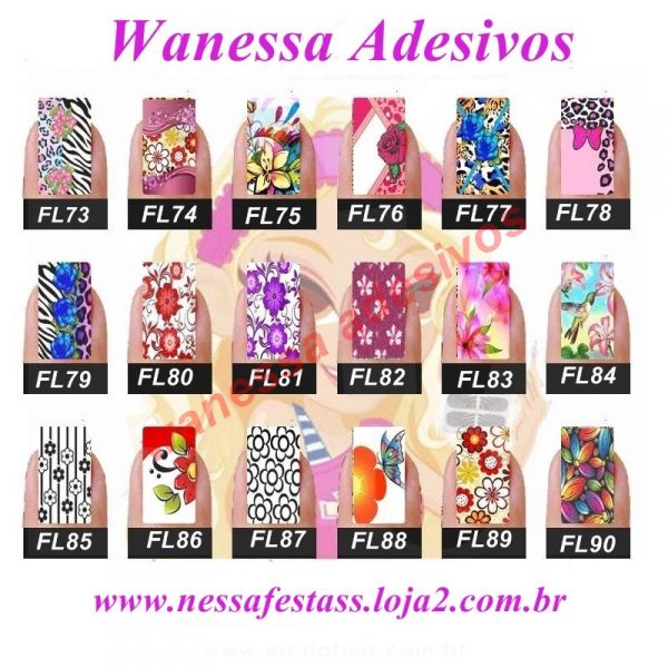 Adesivos da Nessinha