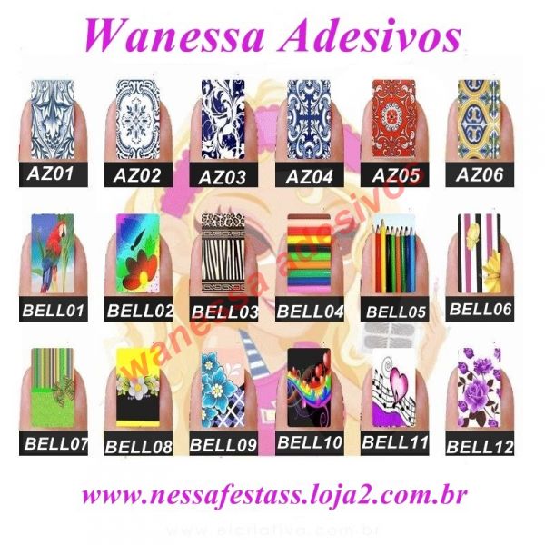 Adesivos da Nessinha