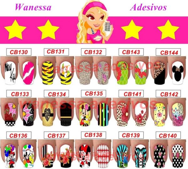 Adesivos da Nessinha