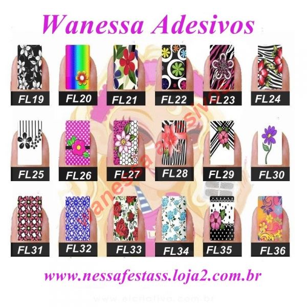 Adesivos da Nessinha